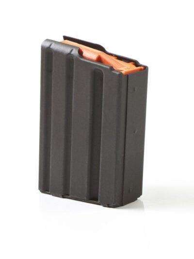 ASC AR Family Rifle Magazine Orange Follower .223 Remington Black Stainless Steel 10/rd
