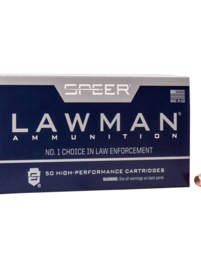 Speer Lawman Cleanfire Handgun Ammunition .357 Sig 125gr TMJ 1350 fps 50/ct