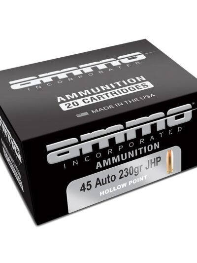 Ammo Inc Signature Handgun Ammunition .45 Auto 230gr JHP 895 fps 20/ct