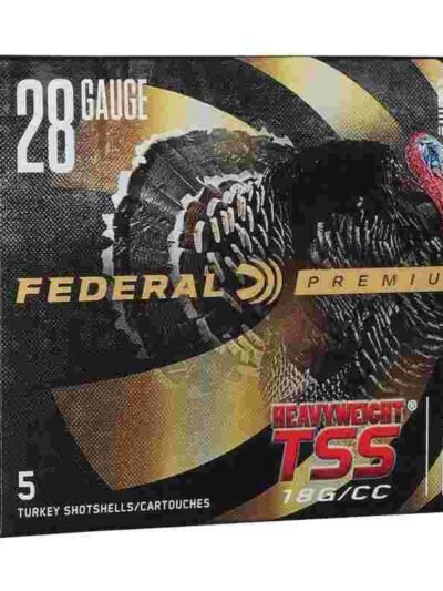 Federal Premium Turkey Heavyweight TSS Shotshell 28ga 2-3/4" 1-1/4oz 1100 fps #9 5/ct