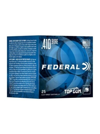 Federal Top Gun Sporting Shotshells .410 2-1/2" 1/2 oz 1330 fps #9 25/ct