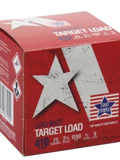 PPU Stars & Stripes Target Shotshells 410ga 2-1/2" 1/2oz 1200 fps #9 25/ct
