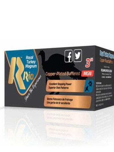 Rio Royal Turkey Buffered Shotshells 12ga 3" 1-3/4oz #6 1250 fps #5 10/ct