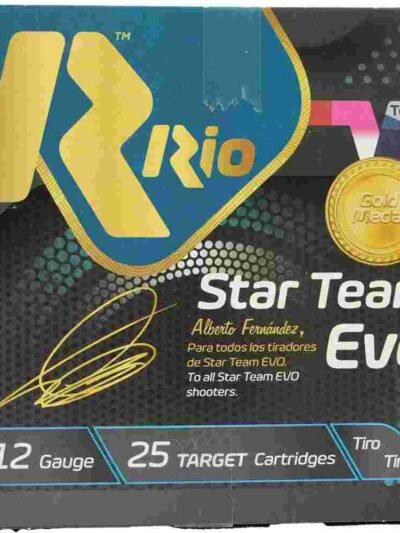 Rio Star Team EVO Shotshells 12ga 2-3/4" 1oz #8 1280 fps 25/ct