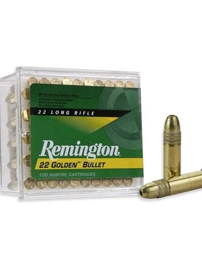 Remington Golden Bullet Rimfire Ammunition .22 LR 36 gr HP 1280 fps 100/ct