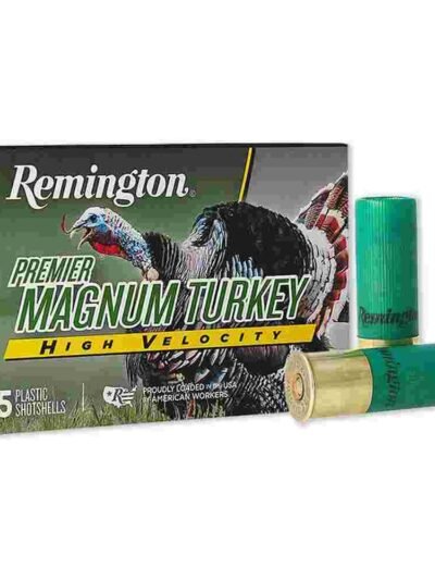 Remington Premier Magnum Turkey HV Shotshells 12ga 3-1/2" 2oz 1300 fps #5 5/ct