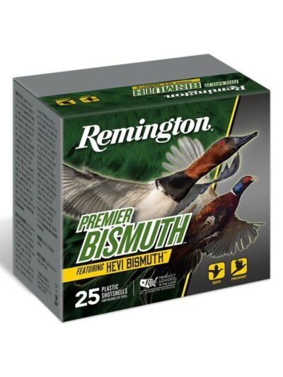 Remington Premier Bismuth Shotshells 12ga 2-3/4 in 1-1/4 oz #5 1400 fps 25/ct