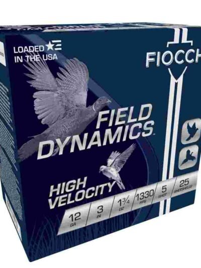 Fiocchi High-Velocity Hunting Load 12 ga 3" MAX 1 3/4 oz #5 1330 fps - 25/box