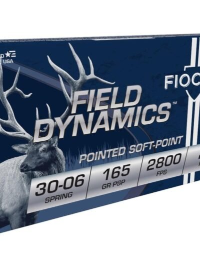 Fiocchi Field Dynamics Rifle Ammunition .30-06 Sprg 165 gr  PSP 2800 fps 20/ct