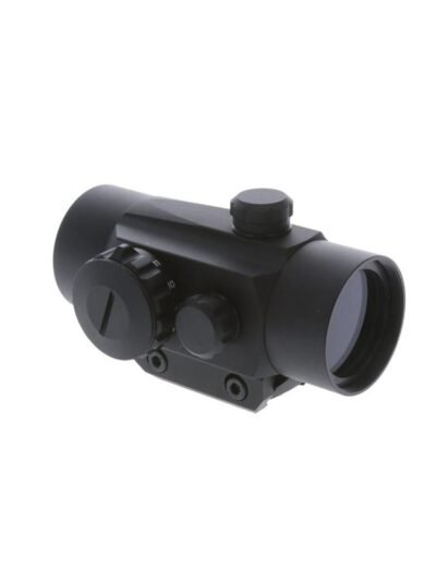 Truglo Traditional Red Dot Sight - 1x30mm 5 MOA Dot Size -  Black