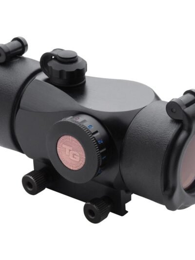 Truglo Triton 30mm Tri-Color Red Dot Sight - 1x30mm 5 MOA Dot - Black