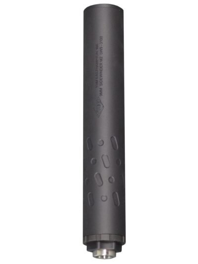 YHM 9mm Sidewinder M2 Direct Thread Suppressor 9mm Luger Aluminum/Steel Black 1/2?-28