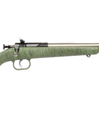KEYSTONE SPORTING ARMS CRICKETT 22LR SS GRN/BLK WEB