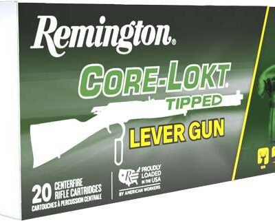 REMINGTON RT3030A, 30-30 WIN 150GR CORE-LOKT TIPPED LEVER GUN 20 RD/BX 10 BX/CS