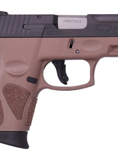 TAURUS G2C 9MM BLK/BROWN 3.2" 12+1  #