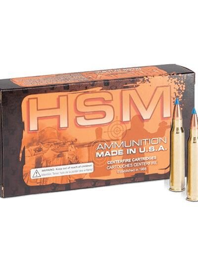HSM Varmint BlitzKing Rifle Ammunition .220 Swift 50gr PT 3551 fps 20/ct