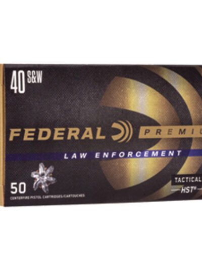FEDERAL PREM 40S&W 180GR HST JHP 50RD BOX 1000RD CASE