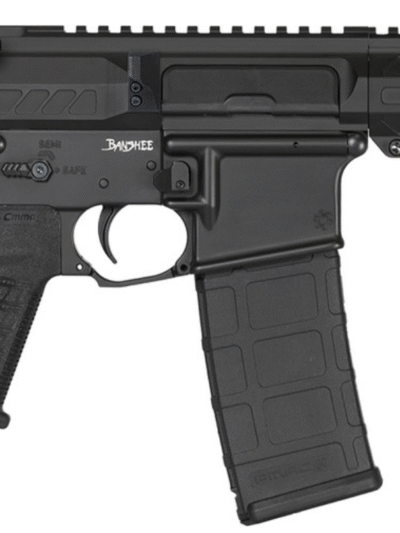 CMMG PISTOL, BANSHEE, MK4, 300BLK, 8", ARMOR BLK W/ADJ RIP BRACE