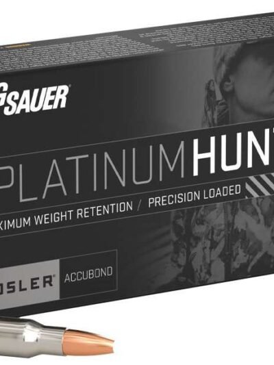 SIG SAUER PLATINUM HUNTER 243 WIN 90G ACCUBOND 20RD BX