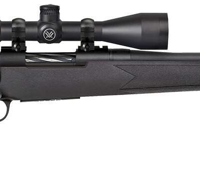 MOSSBERG PATRIOT 400 LEGEND RIFLE 20" T.B. BLACK SYNTHETIC, 4RD, VORTEX 3-9X40 SCOPE