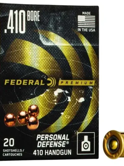 FEDERAL 410GA 2-1/2" 000 BUCK "PERSONAL DEFENSE" 20 RD/BX 10 BX/CS