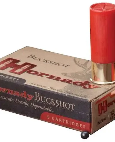 HORNADY VARMINT EXPRESS 12G #4 BUCKSHOT 10RD BX 100RD CASE