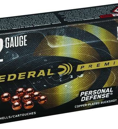 FEDERAL 12GA 2-3/4" 9 PELLETS-00 BUCK W/FLITECONTROL (REDUCED RECOIL) 5 RD/BX 50 BX/CS