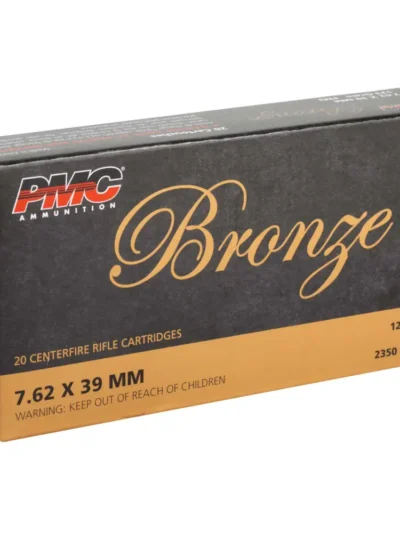 PMC 7.62 X 39 123GRS FMJ 20RD BX 500RD CASE