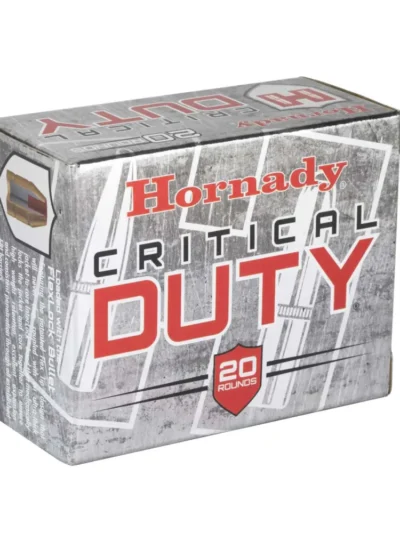 HORNADY CRITICAL DUTY 40SW 175G FLXLK 20RD BX 200RD CASE