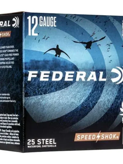 FEDERAL 12GA 2-3/4" 1-1/8OZ 2 25 RD/BX 10 BX/CS