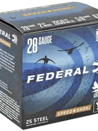 FEDERAL 28GA 2-3/4" 5/8OZ 6 25 RD/BX 10 BX/CS