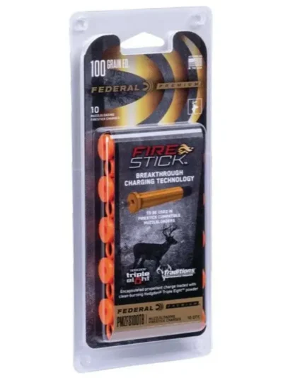 FEDERAL 100GR FIRESTICK TRIPLE 8 10 RD/BX 10 BX/CS