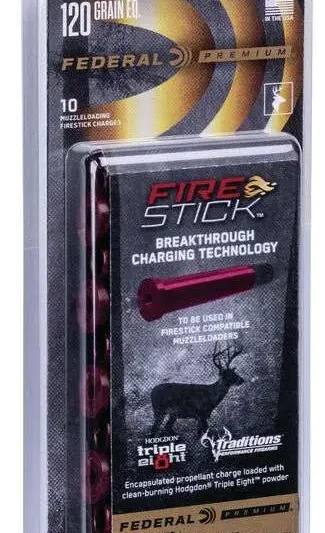 FEDERAL 120GR FIRESTICK TRIPLE 8 10 RD/BX 10 BX/CS
