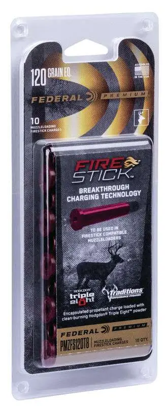 FEDERAL 120GR FIRESTICK TRIPLE 8 10 RD/BX 10 BX/CS