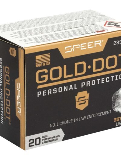 SPEER 357 MAG 158 GR GDHP AMMO 20 RD/BX 10 BX/CS