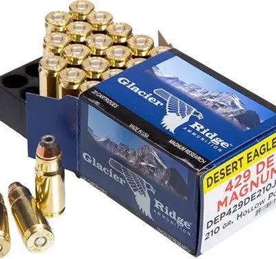 MAGNUM RSRCH 429DE 210GR JHP 20RD BX 10 BOXES PER CASE