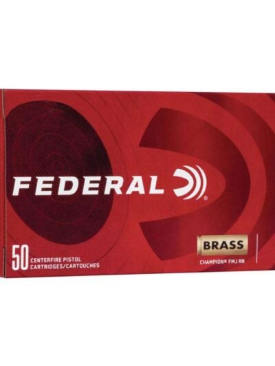 FEDERAL 10MM AUTO 180GR FMJ CHAMPION BRASS 50 RD/BX 20 BX/CS