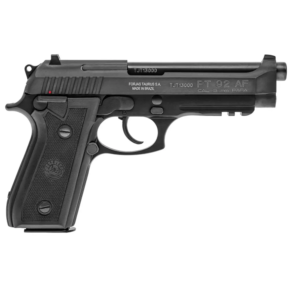 TAURUS PT92 9MM BK/BK 5" 2X17