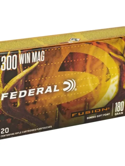 FEDERAL 300 WIN MAG 180GR FUSION 20 RD/BX 10 BX/CS
