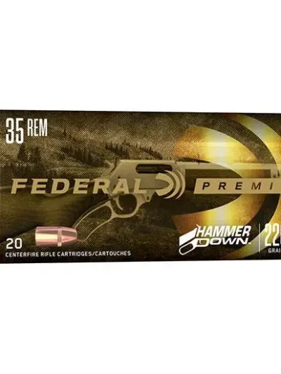 FEDERAL 35 REM 220GR HAMMERDOWN 20 RD/BX 10 BX/CS