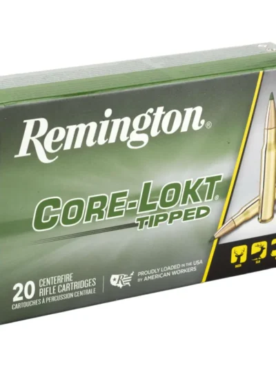 REMINGTON RT3006A 30-06 SPRG 150GR CORE-LOKT TIPPED 20 RD/BX 10 BX/CS