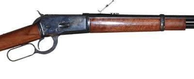 CIMARRON MODEL 1892 SADDLE RING CARBINE LVR RFL 357MAG 20" COLOR CASE/WALNUT STOCK