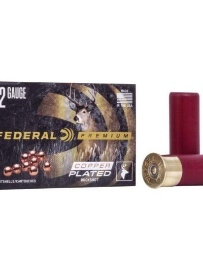 FEDERAL 12GA 2-3/4" MAX. 16 PELLETS-1 BUCK 5 RD/BX 50 BX/CS