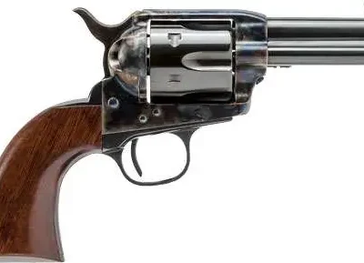 CIMARRON NEW SHERIFF 3.5" 357MAG 6RD REVOLVER CASE HARDND WALNUT GRIP