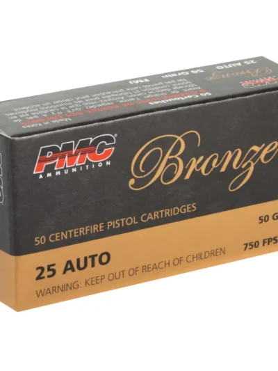 PMC 25 AUTO 50GR FMJ 50RD BX 1000RD CASE