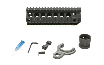 BCM GUNFTR QUAD RAIL 556 7" BLK