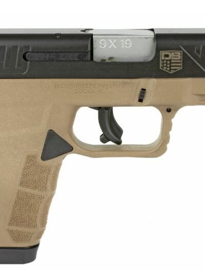 DIAMONDBACK FIREARMS AM2 9MM FDE SUB CMPT 15+1 3.5"