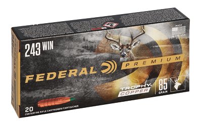 FED PRM 243WIN 85GR TRPHY COPPER 20