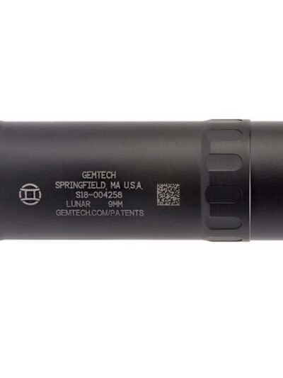 GEMTECH LUNAR-9 9MM BLACK 1/2X28 LID