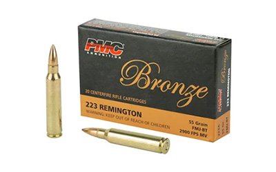 PMC Bronze 223 55 Grain FMJ